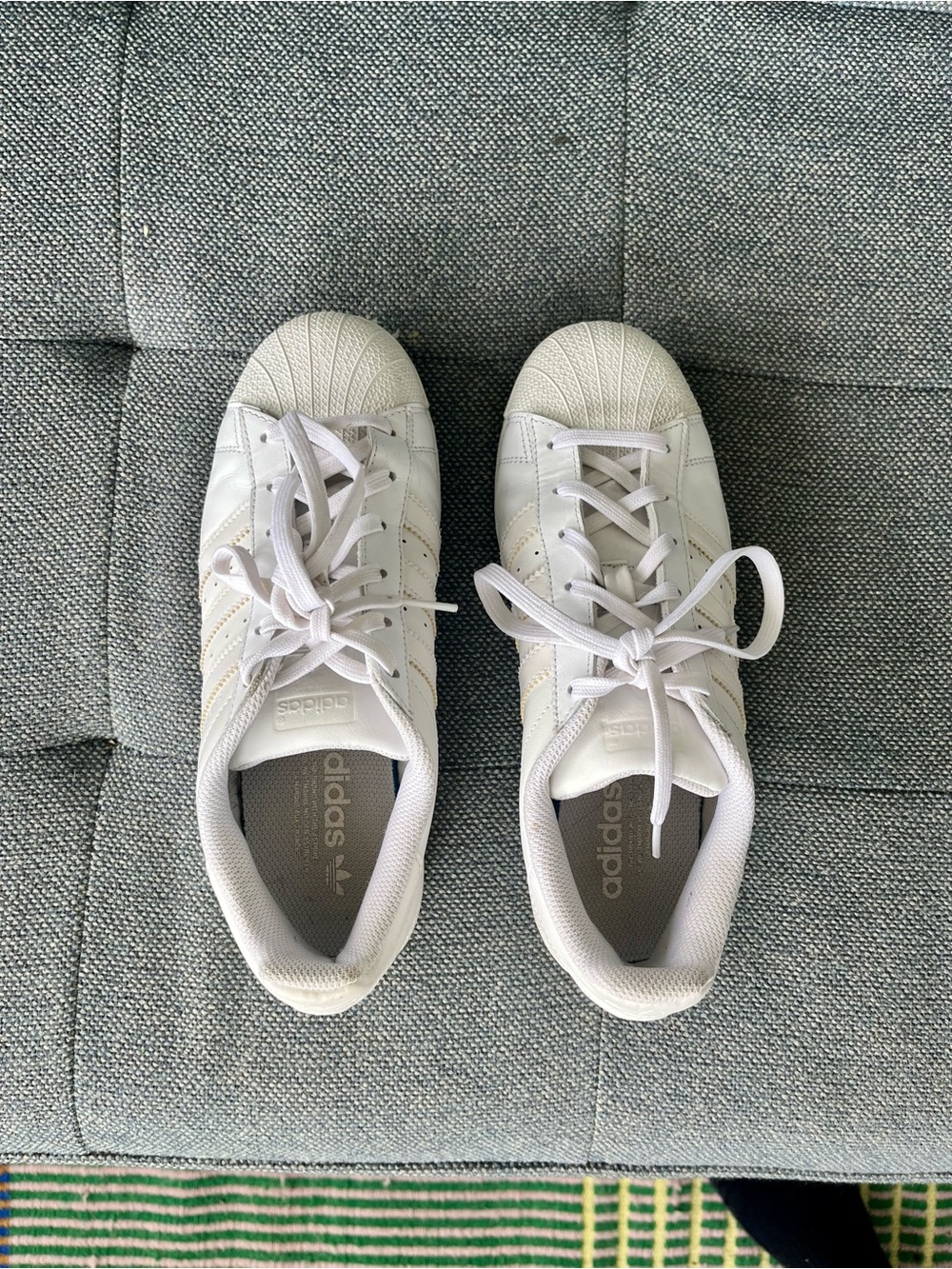 Adidas Men’s White Classic Sneakers